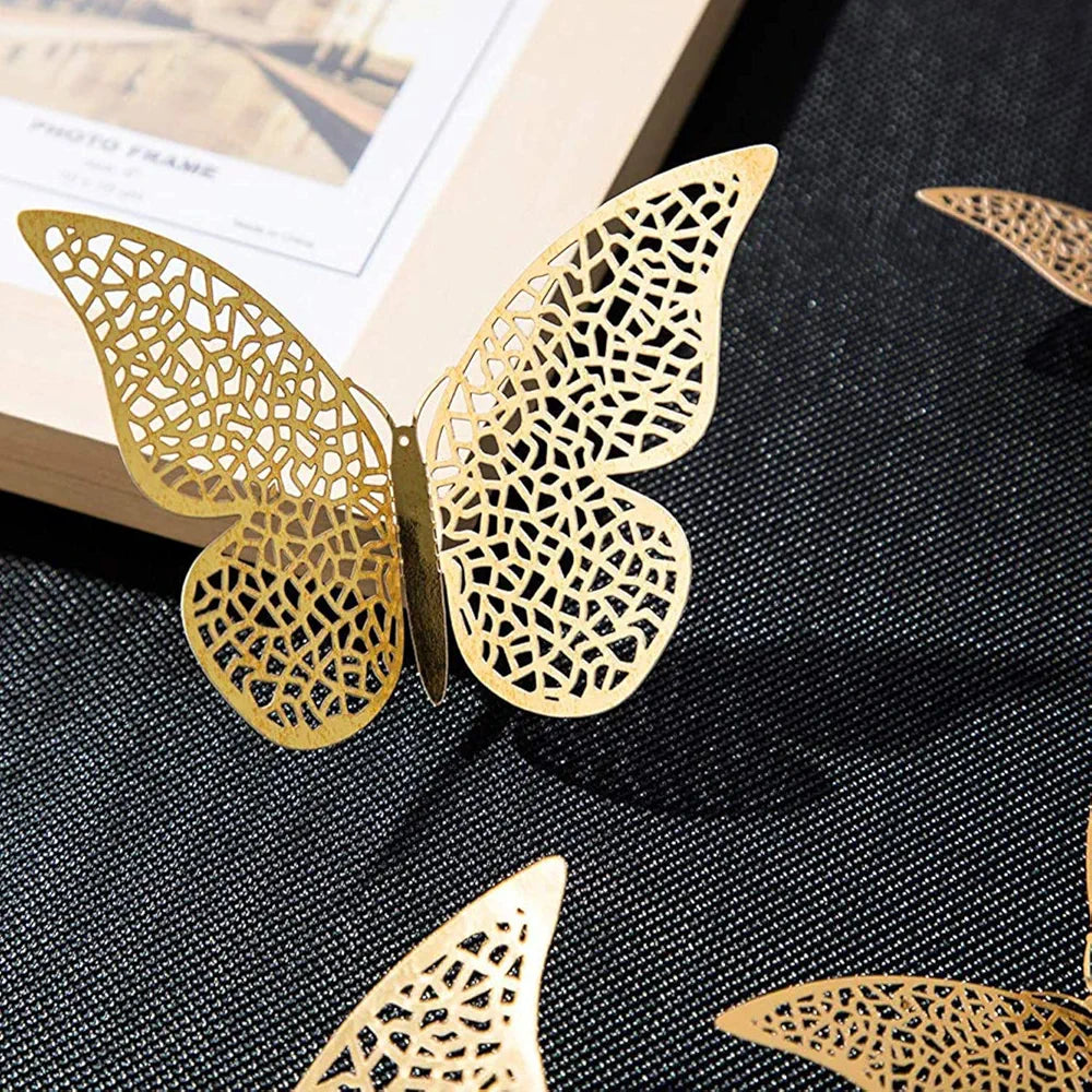 Xtore 12Pcs 3D Home Decor Butterfly Wall Stickers