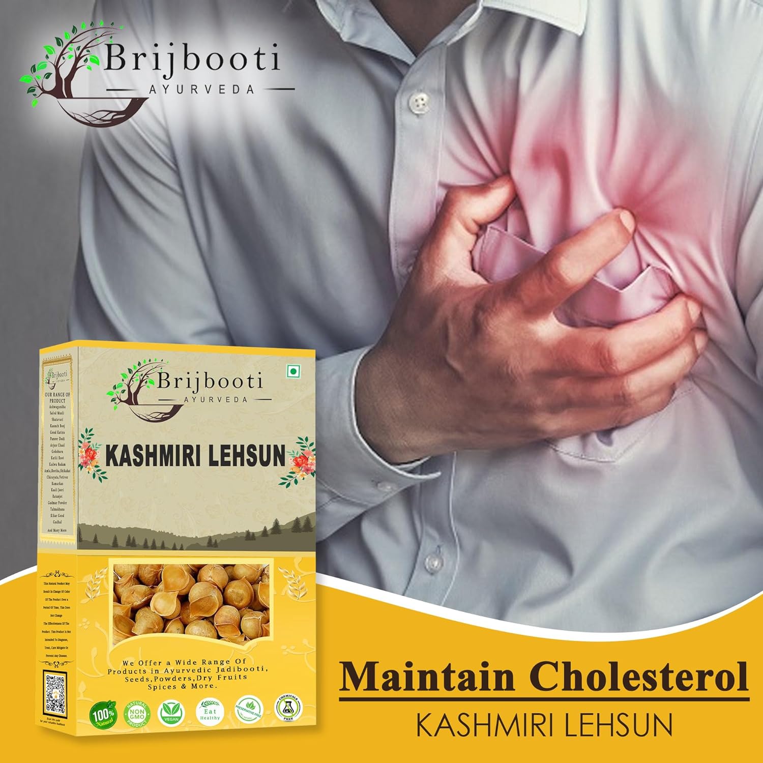 Brijbooti Birju Mahavir Kashmiri Lehsun - 100 gms