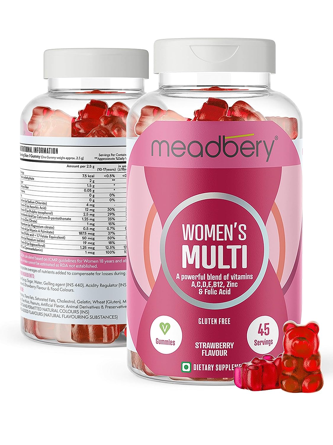 Meadbery Multivitamins for Women