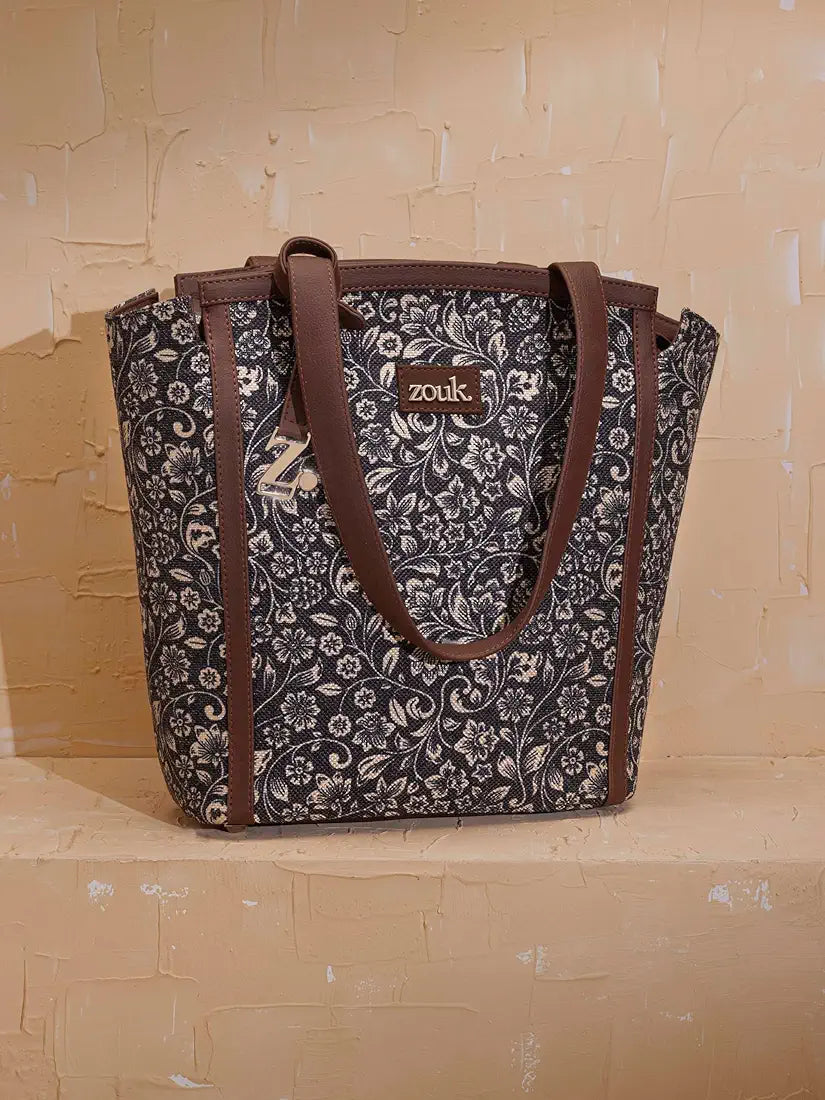 Zouk Adira Tote Jute Handbag for Women