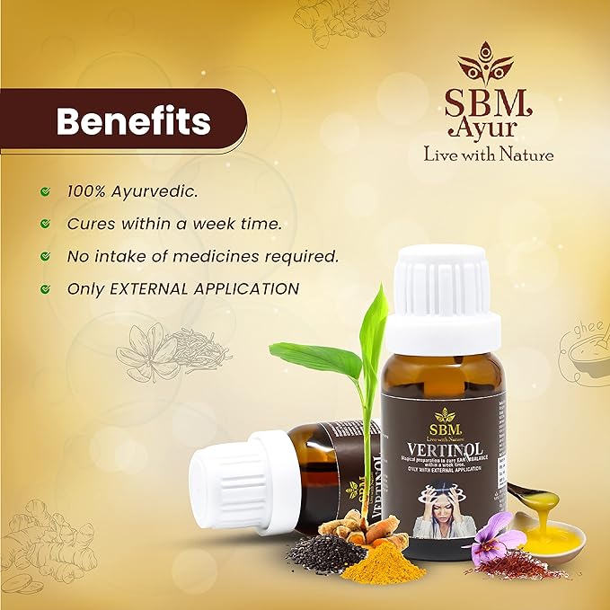 Sbm Ayur Vertinol Ayurvedic Oil - 13 ml
