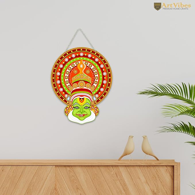 Artvibes Decorative Design Wooden Wall Hanging for Home Decor | Modern Painting | Artworks