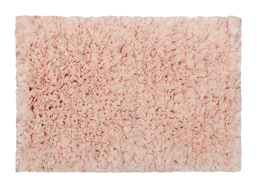 The Home Talk Luxury Shag Bath Rug Premium Carpet for Shower Vanity Bath Mats