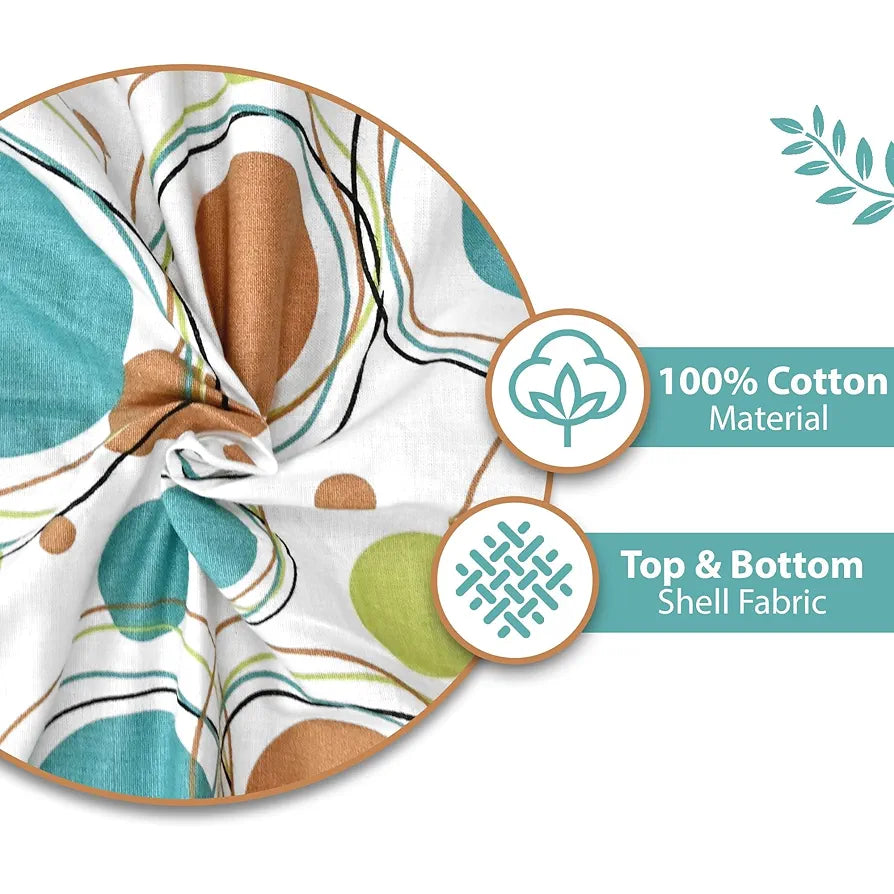 Divine Casa Reversible Cotton AC Blanket Double Bed Dohars Soft TC - 144 Multicolor