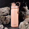 Femora Stainless Steel AquaBurst SportSip Vacuum Insulated Flask Water Bottle - 800 gms