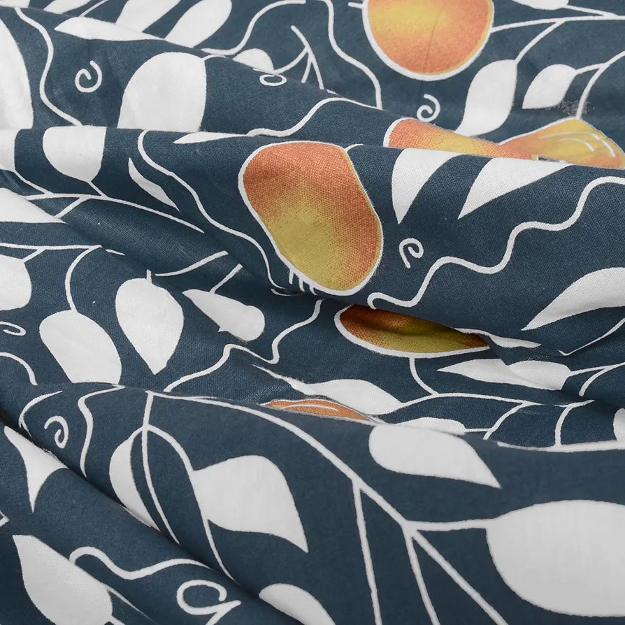 Divine Casa Cotton 120 GSM New Born All Season Ultrasoft Single Baby Blanket for Babies Colour Clematis Blue