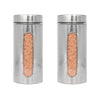 Femora Glass Window Jars for Kitchen Storage Kitchen Storage Jars With Glass Window | 1300 Ml | Pack of 2