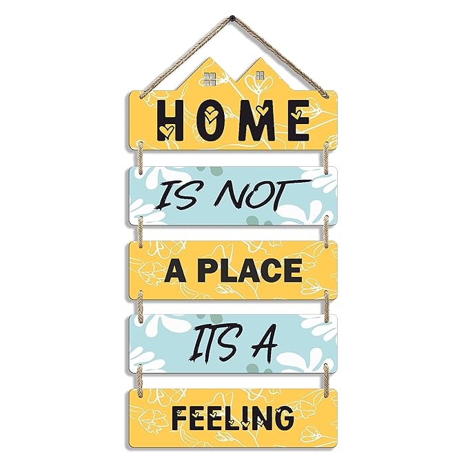 Sehaz Artworks Wooden Wall Hangings for Home Decoration Decorative Items for Home - 5-0008