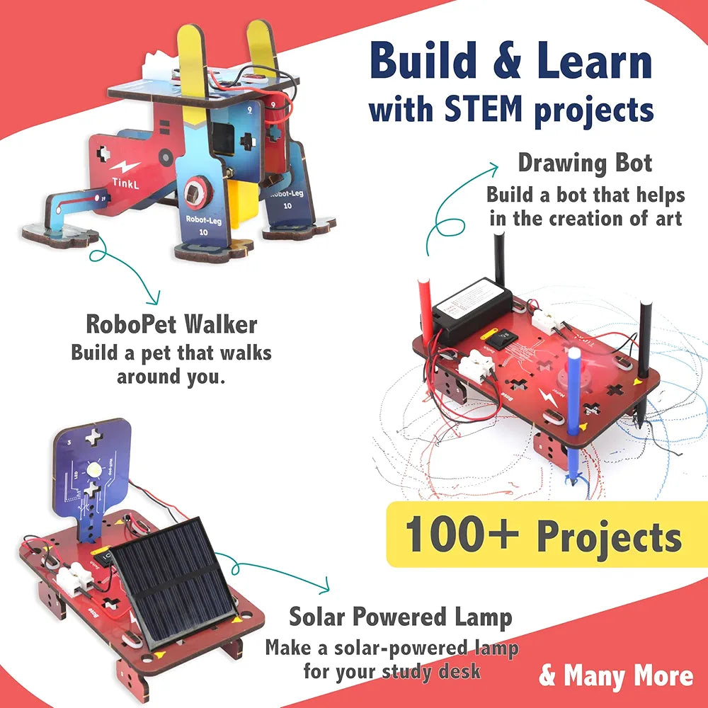 Butterfly EduFields Jumbo 200+ Science Experiments Kit | Birthday Gift for Boys Girls Ages 8 9 10 11 12 Years | DIY STEM Projects 100+ Chemistry & 70+ Engineering Projects | Tinkering Lab @ Home Kit