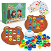Kidology Geometric Shape and Color Matching Puzzle Board Game