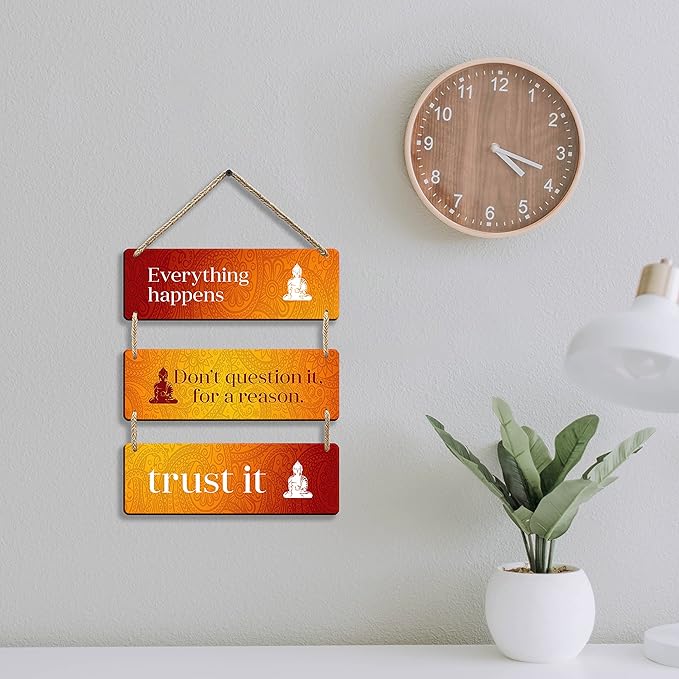 Sehaz Artworks Buddha Wall Hangings Home Decor Items Home Decoration Items for Office  -3-0029