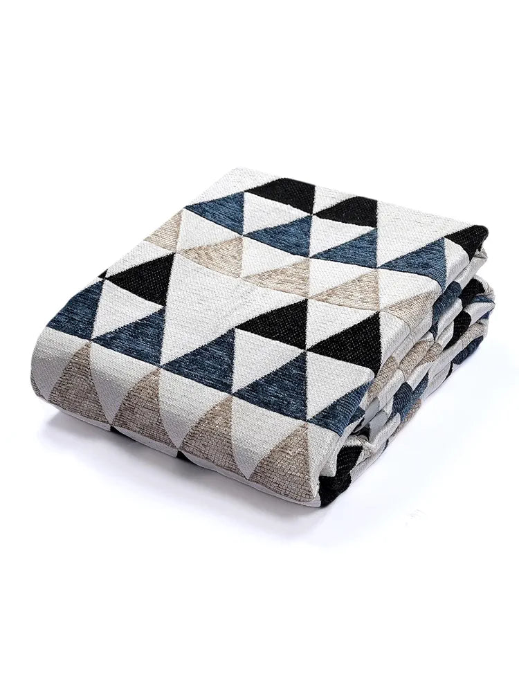 Saral Home Easy Living Saral Home Chenille Cover Throw Colour Grey