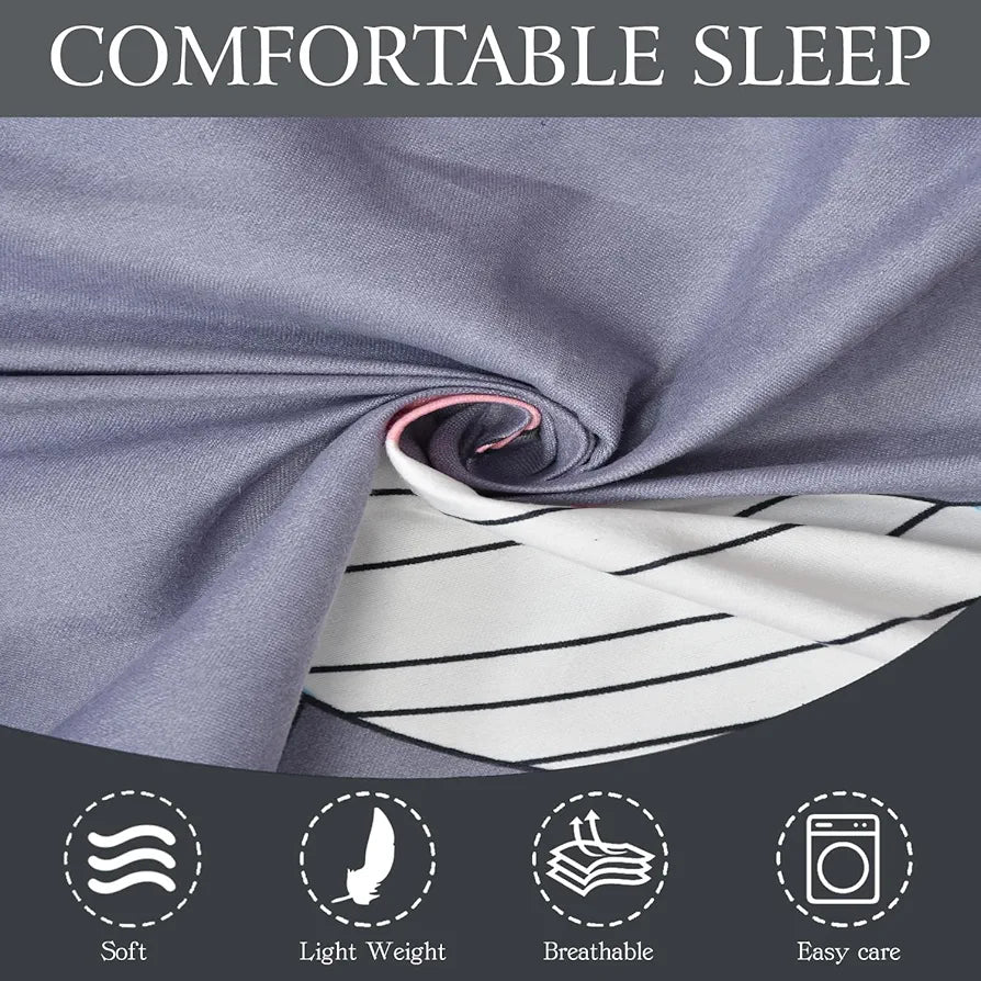 Fresh From Loom Bed Sheet Cartoon Printed Double Bedsheets King Size with 2 Pillow Cover 144 TC Grizzlies