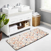 Luxe Home Columbo Anti-Fatigue Kitchen Mat Non-Slip Cushioned Comfort Mat Autumn Leaves Pattern Standing Desk Mat Colour Floral