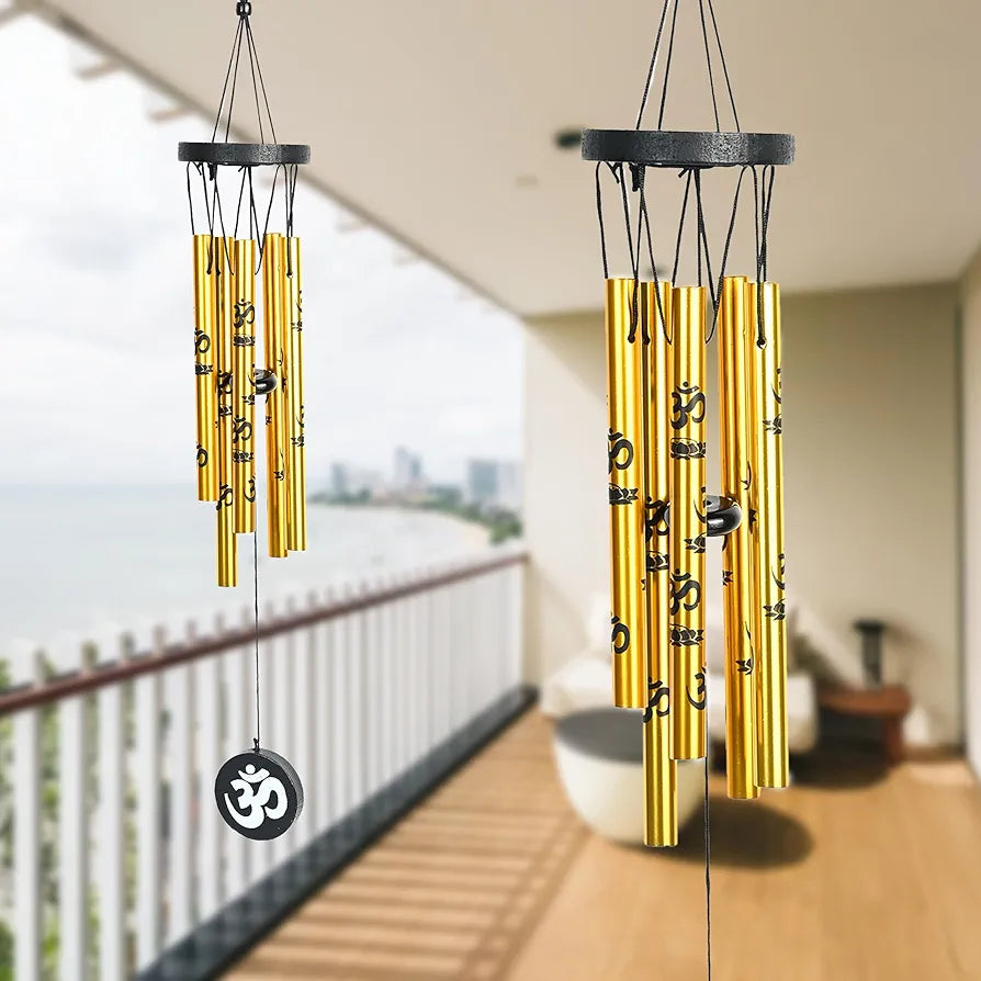 Zaicus Wind Chimes Wind Chime with Om Symbol Feng Shui Wind Chime-009