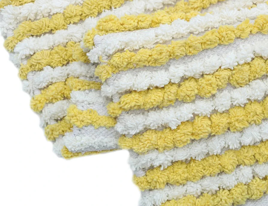 The Home Talk Luxury Chenille Round Bathmats Non-Slip Anti-Skid