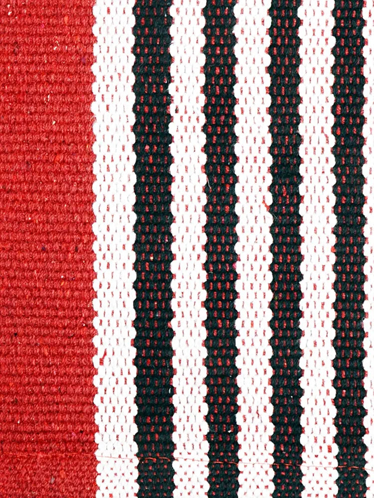 Saral Home Stripe Designer Soft Cotton Durable & Washable Multipurpose Rugs
