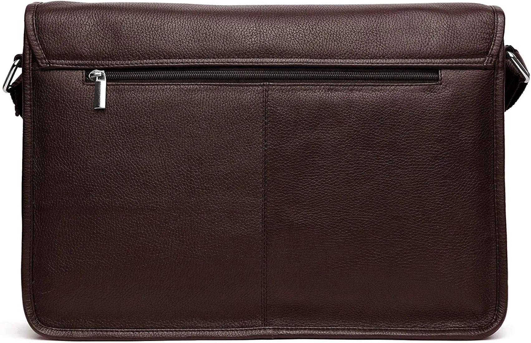 WildHorn Urban Edge100% Leather Laptop Messenger Brown Men's Bag 