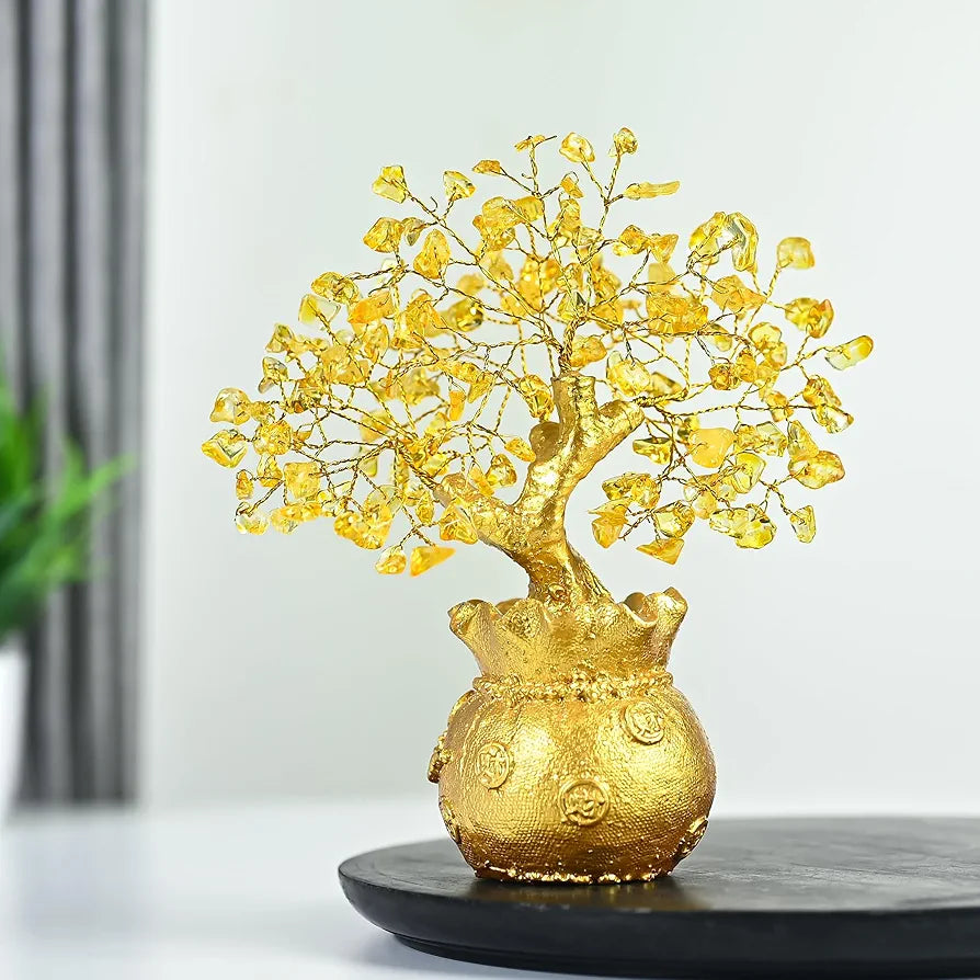 Zaicus Lucky Feng Shui Citrine Tree