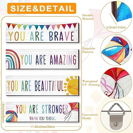 Angel Infinite Inspirational Wooden Wall Décor Wall Hanging Wall Hanger For Home Decor Wall Art