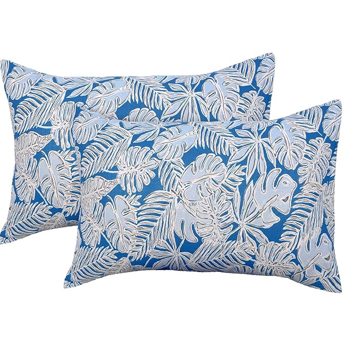 Huesland by Ahmedabad Cotton 144 TC King Size Bedsheet Cotton with 2 Pillow Covers | Yellow & Blue