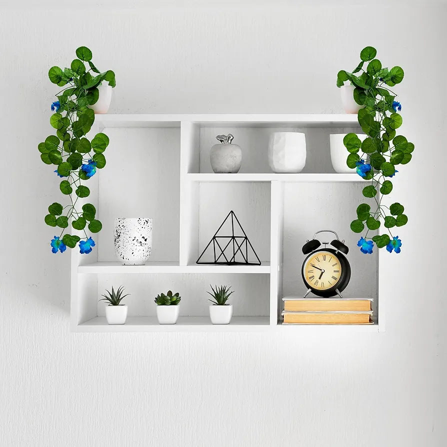 Artificial Flower Vine Plant Falling with Pot Pack of 2 DESIGN-06