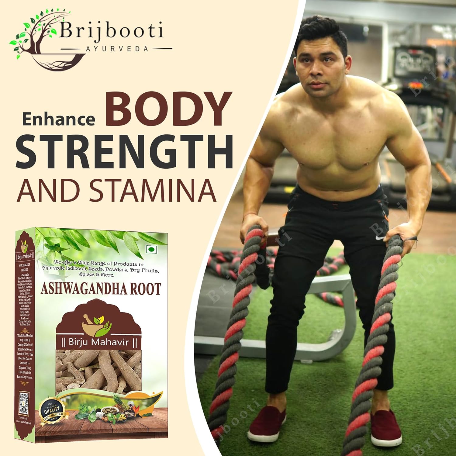 Brijbooti Birju Mahavir Ashwagandha Root