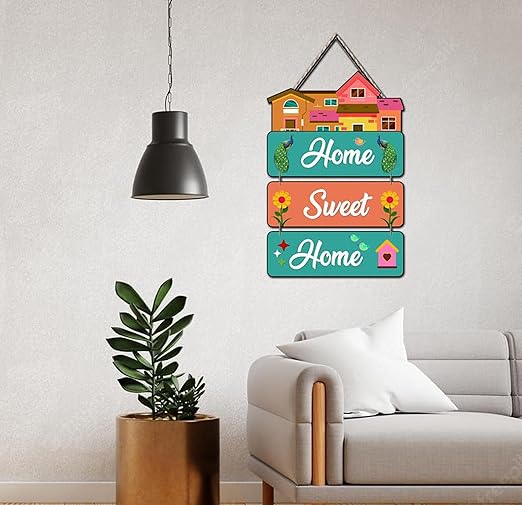 Angel Infinite Home Quote Decorative Wall Art Wooden Wall Hanger For Living Room (Design47)