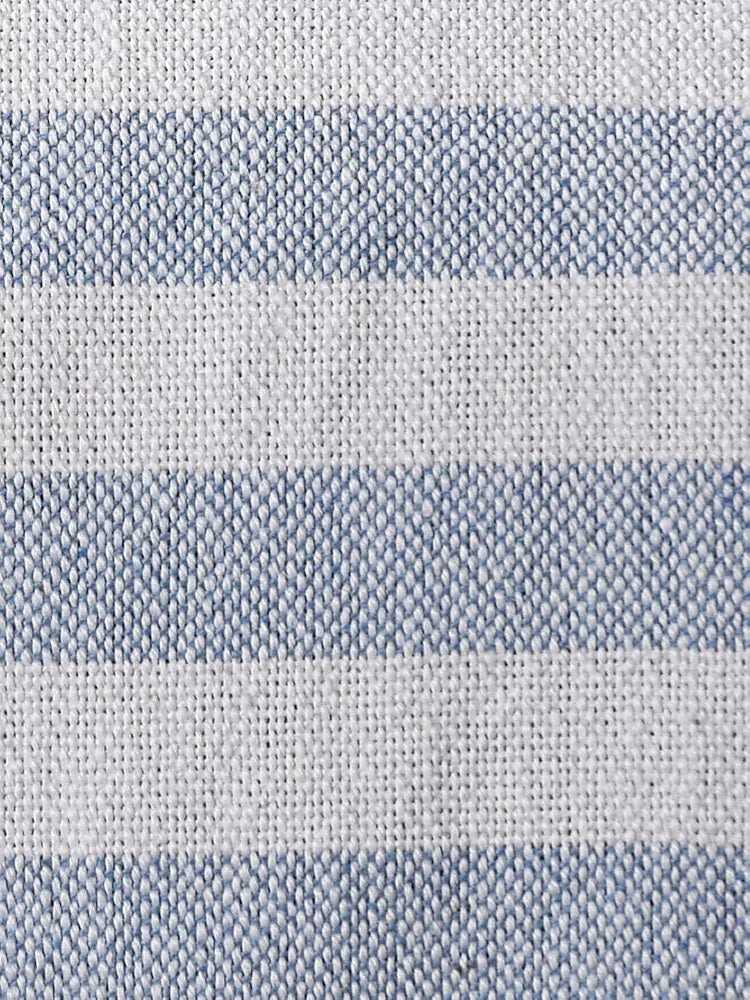Sashaa World Striped Throw Super Soft & Breathable Bed Cover Blue & White