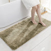 Luxe Home International Microfibre Rectangular Bath Mat Super Soft Anti Skid Newman Mats For Bathroom Anti Colour Gold