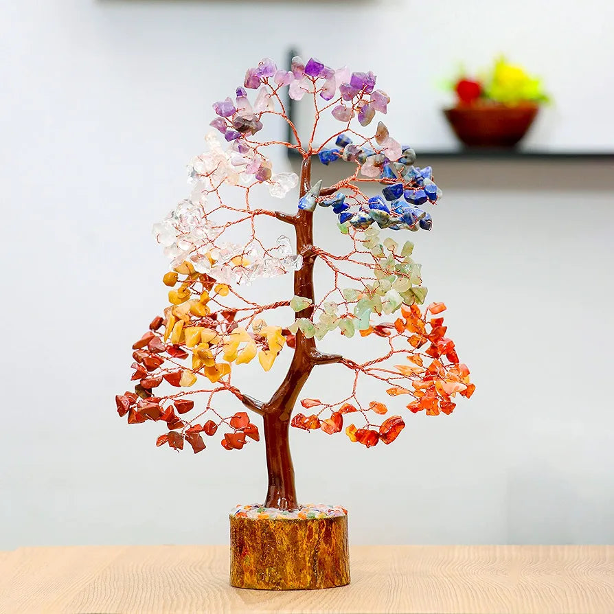 Bezavo Seven Chakra Healing Tree Copper Wire