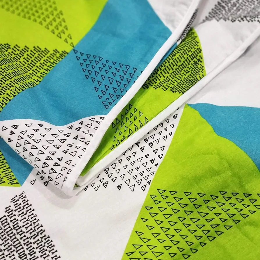 Divine Casa 120 GSM Reversible Single Bed Size Dohar AC Blanket Soft Light-Weight Glace Cotton Bed Blanket TC - 120