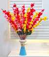 Artificial Flowers Bunch for Decoration Cherry Blossom Ideal for vase Without vase Assorted