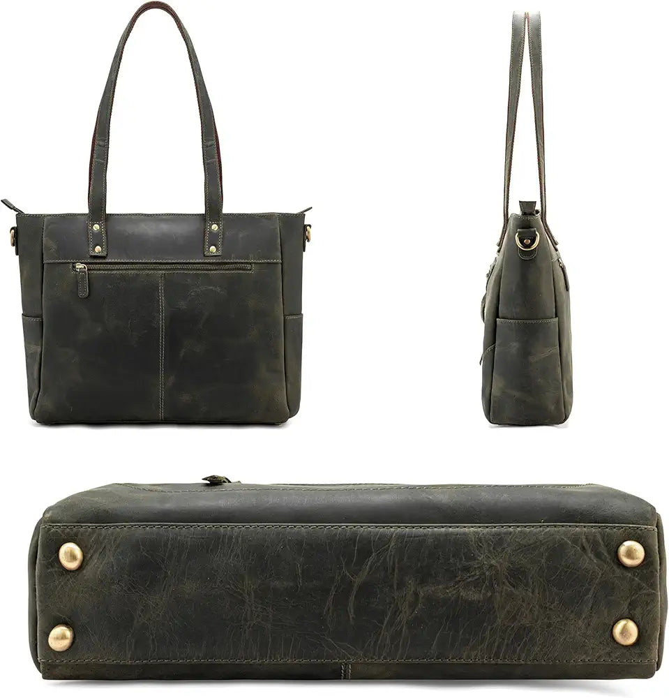 Goatter Genuine Leather Office And Daily Travel Use Shoulder Bag For Women's,