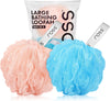 Ross Large Bath Loofah Sponge Scrubber Exfoliator for High Lather Cleansing