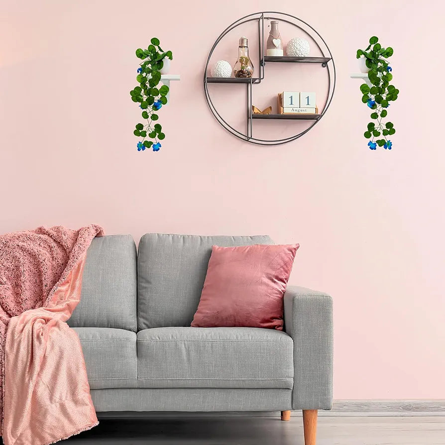 Artificial Flower Vine Plant Falling with Pot Pack of 2 DESIGN-06