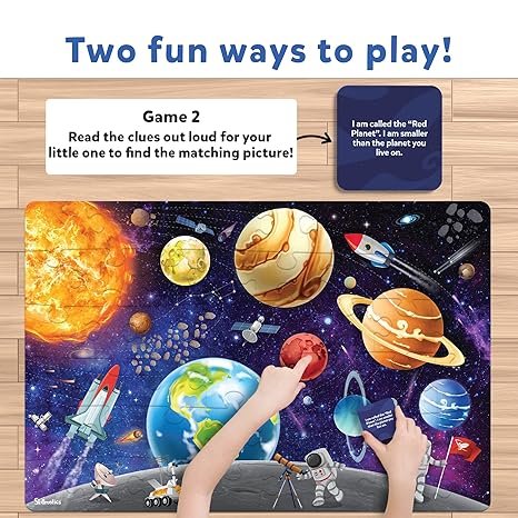 Skillmatics Floor Puzzle & Game Piece & Play Space Jigsaw & Toddler Puzzles Educational Toy