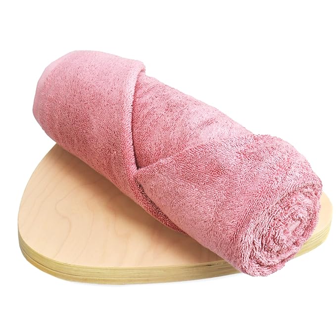 Heelium Bamboo Bath Towel Ultra Absorbent 3x Softer Than Cotton Towels