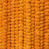 Artificial Flowers for Decoration Marigold Garlands Decoration Orange