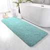 Luxe Home International Microfibre Luxe Home Runner Super Soft Anti Skid Newman Rug For Bedroom Colour Aqua