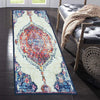 Status Contract 3D Printed Vintage Persian Bedside Runner Carpet Rug Anti Skid Backing for Home