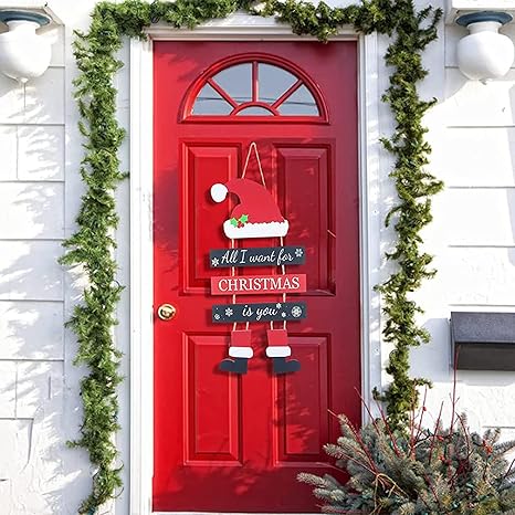 Angel Infinite Santa Claus Wooden Wall Hanging Wall Hanger For Home Decor Wall Art