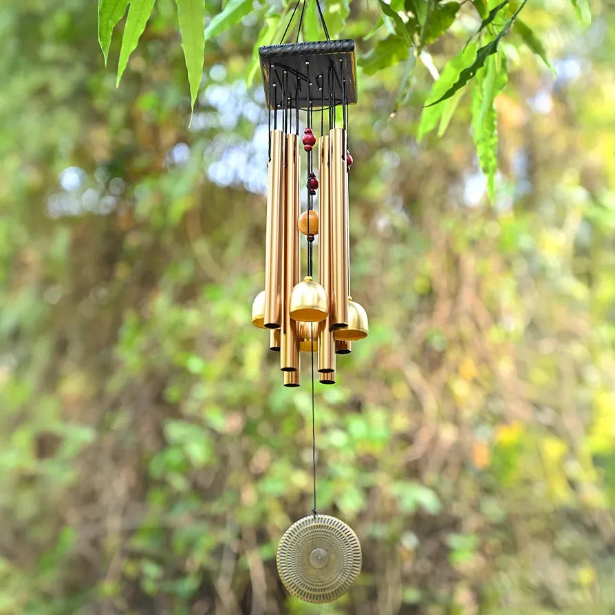 Zaicus Wind Chime Metal Hanging Bell Windchime 52cm Wind Chime-024