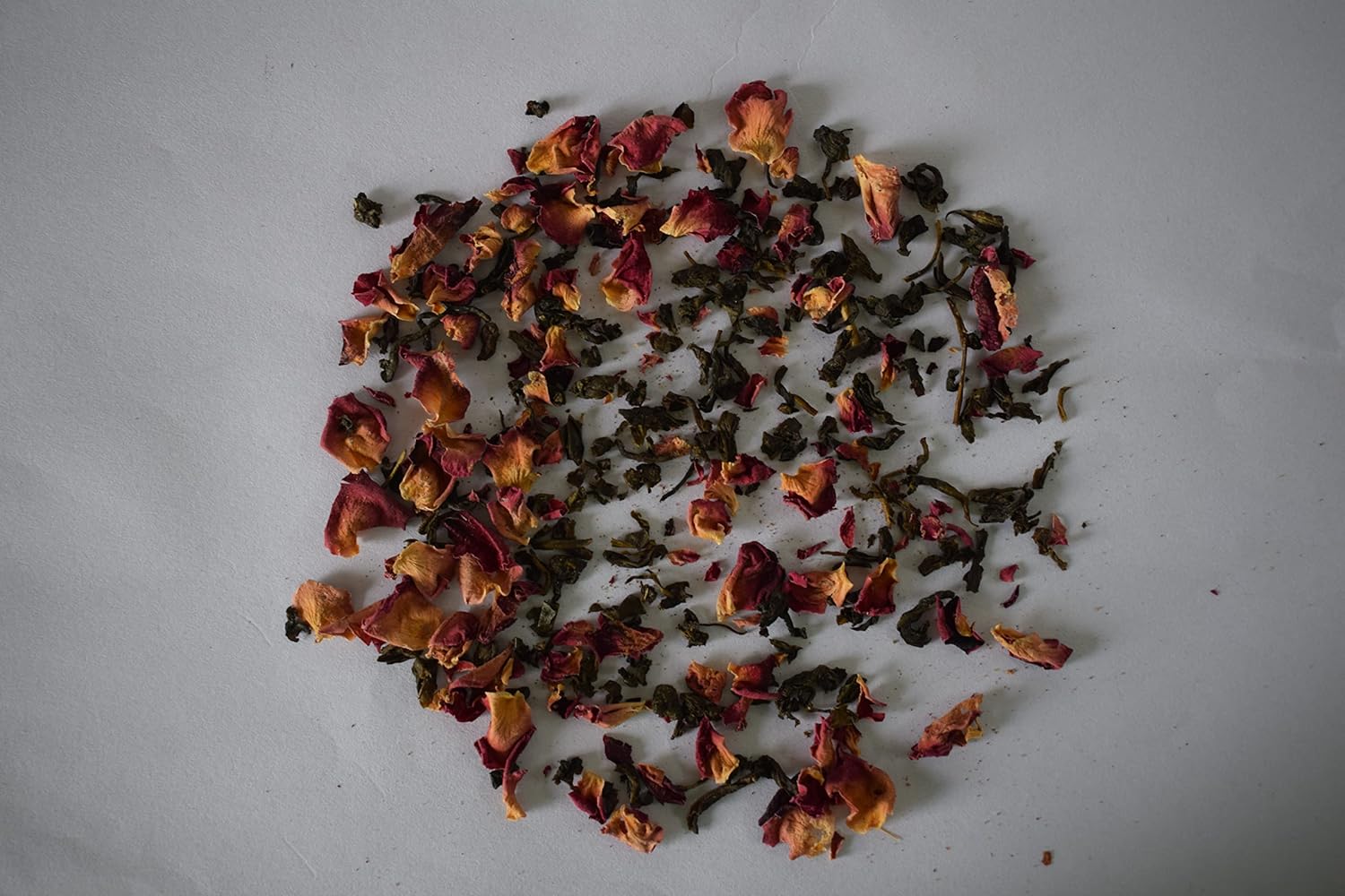 Brewed Leaf Natural and Fresh Rose Green Tea - 100 gms