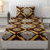 Fresh From Loom Single Bedsheet for Single Bed Floral Design Bed Spread with 1 Pillow Covers 144 TC Dark Brown