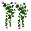 Artificial Flower Vine Plants Falling With Small Size Pot-Natural Touch & Feel Pack Of 2 DESIGN-05