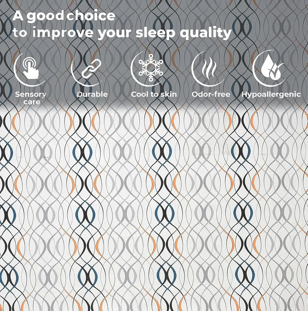 Fresh From Loom Soft Microfiber Fitted Floral Bedsheet King Size Bed With Two Pillow Cover Elastic Fitted Bed Sheets 144 Tc White