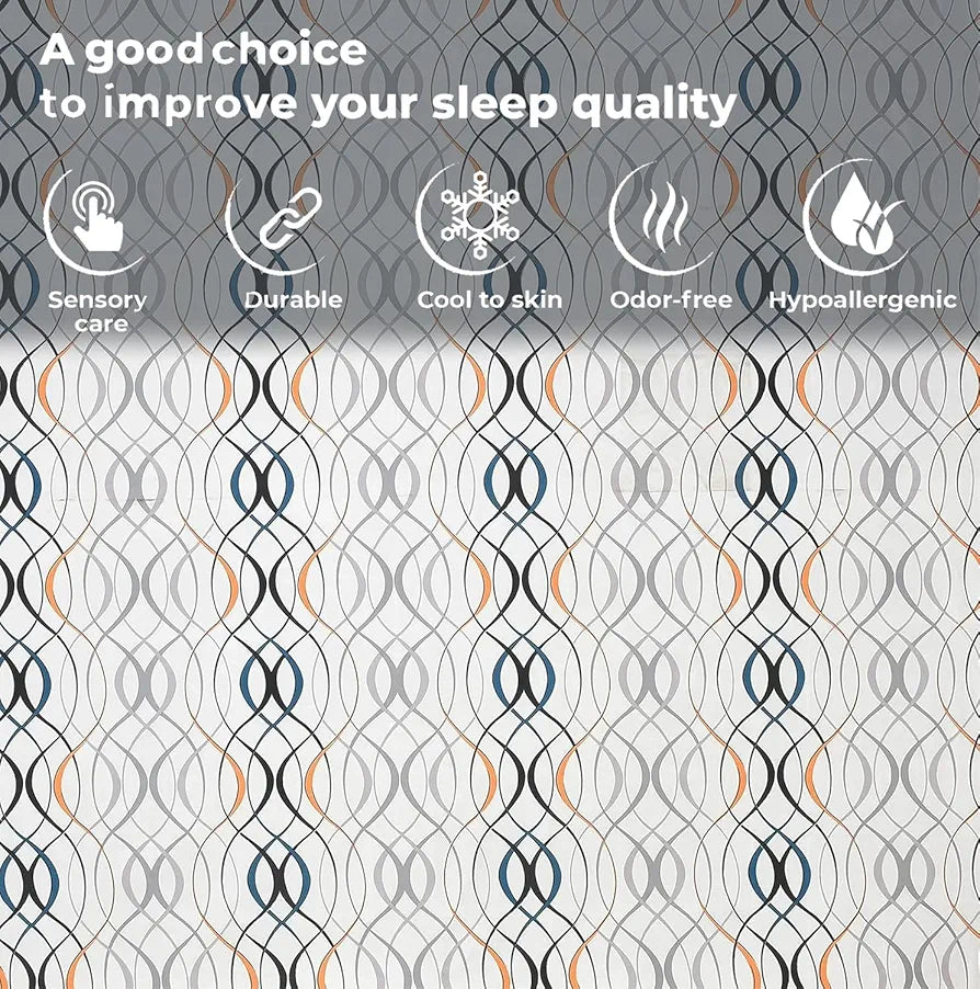 Fresh From Loom Bedsheet Single Size Microfiber Bed Sheet for Single Bed Floral Design Bed Spread with 1 Pillow Covers 144 TC White