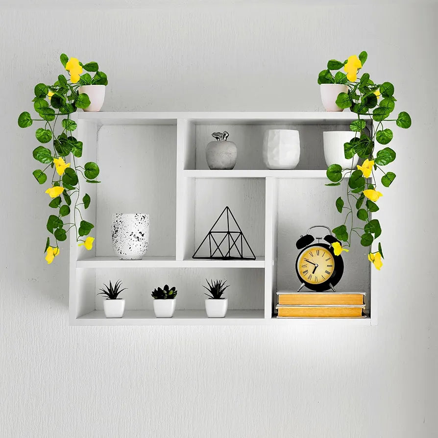 Artificial Flower Vine Plant Falling With Pot Pack of 2 DESIGN-04