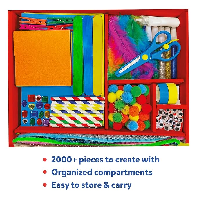Skillmatics Ultimate Art & Craft Activity Kit Art & Craft Supplies Diy Creative Activity